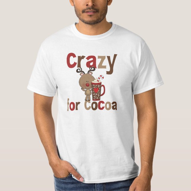 Camiseta Louco para o cacau (Frente)