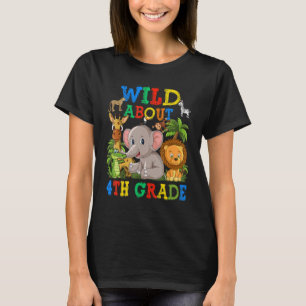 Camiseta Louco Por Animais de Safari da 4ª Série Selva De V