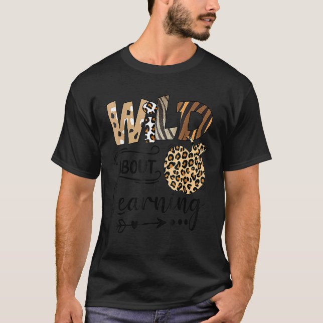 Camiseta Louco por Aprender Professor De Volta à Escola Ens (Frente)