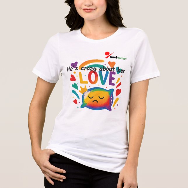 Camiseta Louco por Ela (Frente)