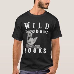 Camiseta Louco Por Leitura Amo Livros Nerd Bibliófilo Bibli