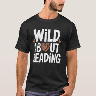 Camiseta Louco por Leitura - Texto e Design Divertidos