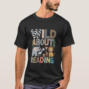 Camiseta Louco por Ler Livros Amante de Leitores Minhoca de