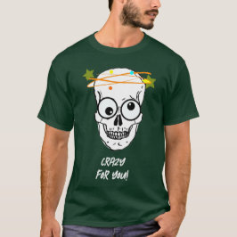 CAMISETA LOUCO POR VOCÊ, EDITÁVEL