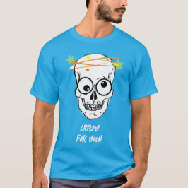 CAMISETA LOUCO POR VOCÊ, EDITÁVEL