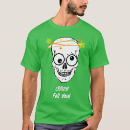 CAMISETA LOUCO POR VOCÊ, EDITÁVEL