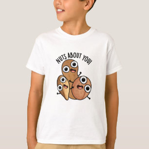 Camiseta Louco por Você Piadas de Nozes Engraçadas