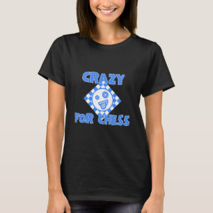 Camiseta Louco por xadrez