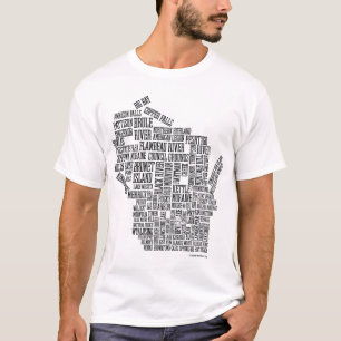 Camiseta LOUCO SOBRE parques estaduais de Wisconsin