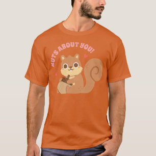 Camiseta Loucos Bons De Esquilo Sobre Você Ama Pun