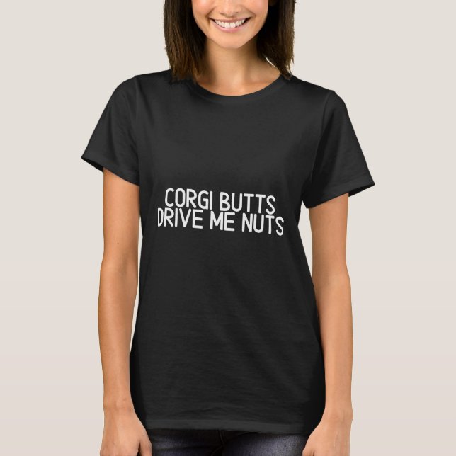 Camiseta Loucos Corgi Drive Me 1267 (Frente)