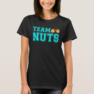 Camiseta Loucos de Equipe Anúncio de bebê Gravidez Gênero R