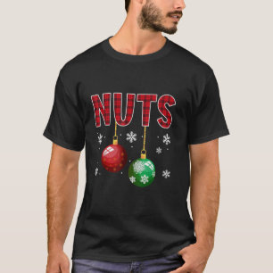 Camiseta Loucos de Natal Correspondente Casal Red Buffalo X