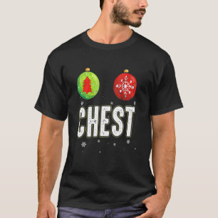 Camiseta Loucos de Natal Engraçados Casal de Correspondênci