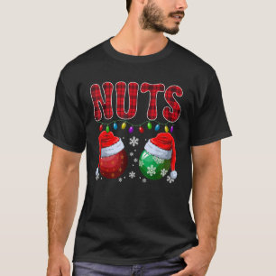 Camiseta Loucos De Peito Correspondendo Castanhas Engraçada