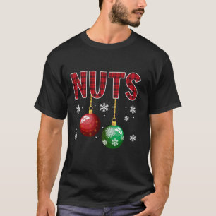 Camiseta Loucos De Peito Correspondendo Castanhas Engraçada