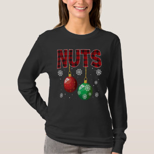 Camiseta Loucos De Peito Correspondendo Castanhas Engraçada