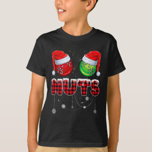 Camiseta Loucos De Peito Correspondendo Castanhas Engraçada