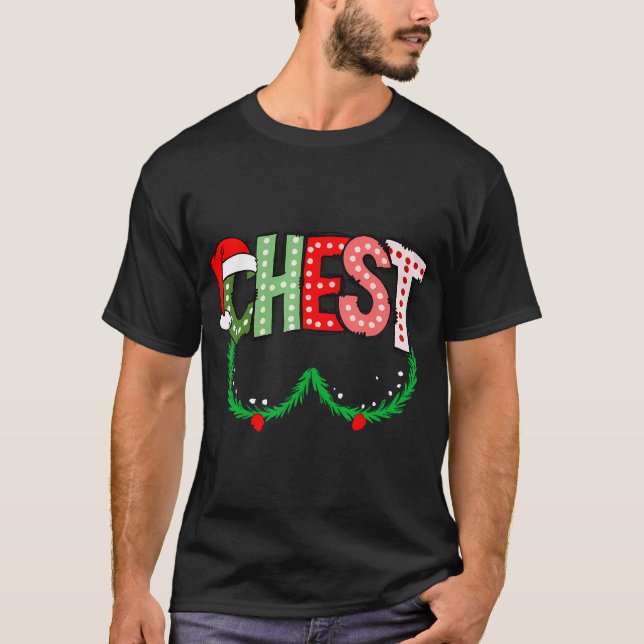 Camiseta Loucos De Peito Correspondendo Castanhas Engraçado (Frente)