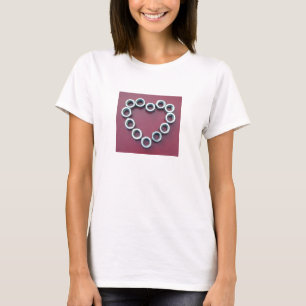 Camiseta Loucos do coração