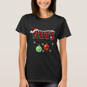 Camiseta Loucos do tórax Casais de Natal Correspondentes 6