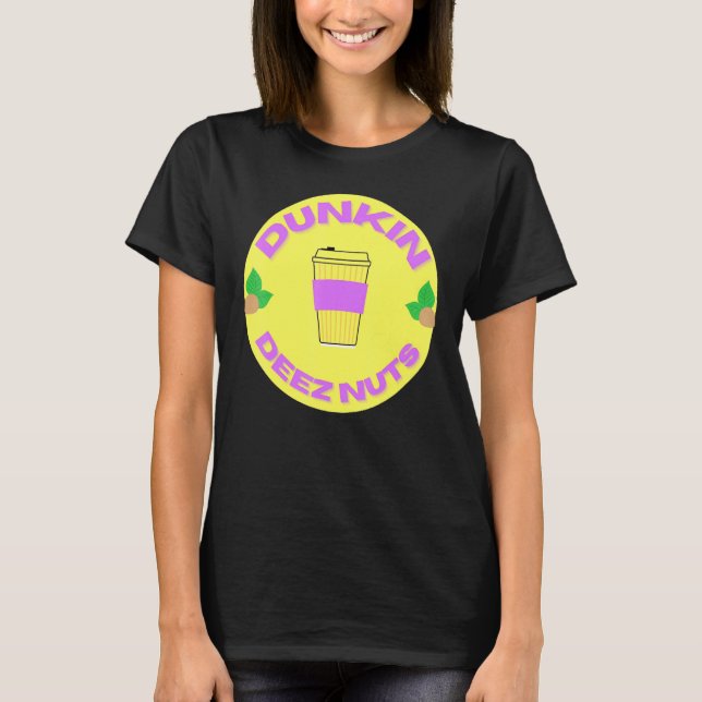 Camiseta Loucos Dunkin Deez De Merch Denisaev9rt (Frente)