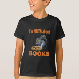 Camiseta Loucos sobre livros