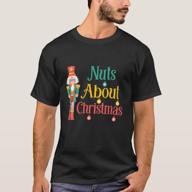 Camiseta Loucos sobre o cãozinho de Natal (Frente)