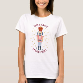 Camiseta Loucos Sobre Tchaikovsky Nutcracker Music Light