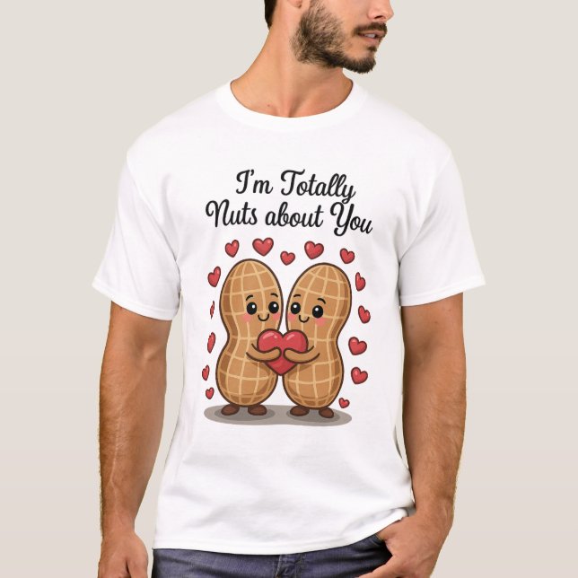Camiseta Loucos Totais Sobre Você - Pau De Amor Bonito (Frente)