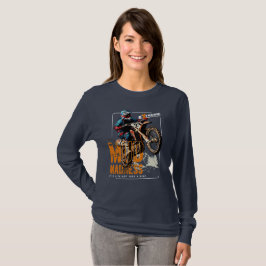 Camiseta Loucura | Capa longa feminina