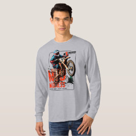 Camiseta Loucura | Capa longa masculina