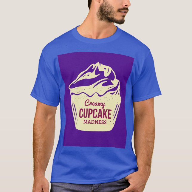 Camiseta Loucura Cupcake (Frente)
