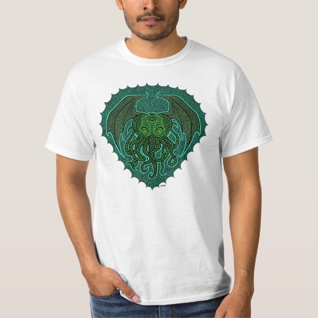 Camiseta Loucura de Cthulhu (Frente)