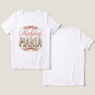Camiseta Loucura do Mahjong para Senhoras 