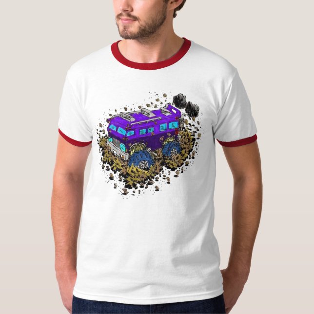 Camiseta loucura do motorhome (Frente)