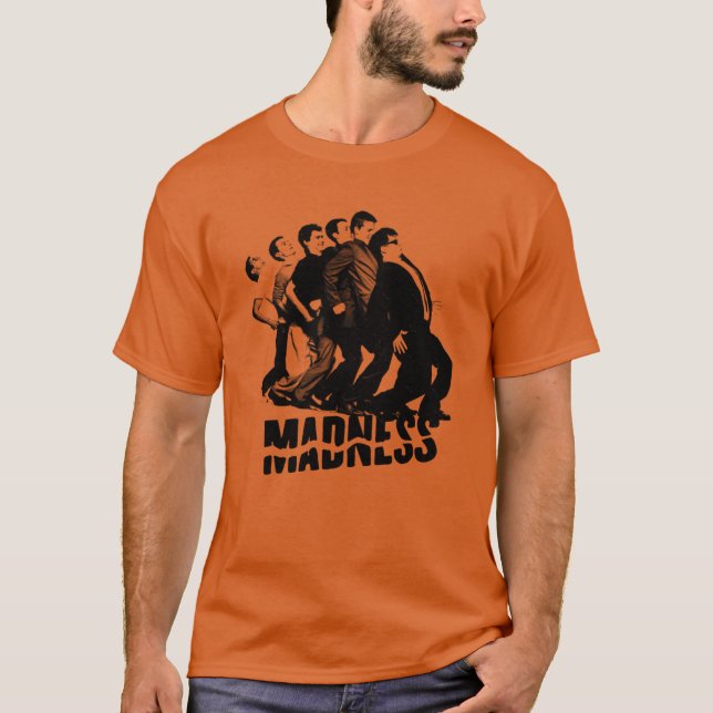 Camiseta Loucura garota retrô (Frente)