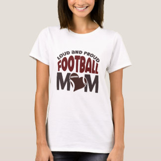 Camiseta Loud and proud football mom