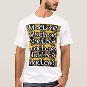 Camiseta Loud MacLeod Clan Scottish Tartan