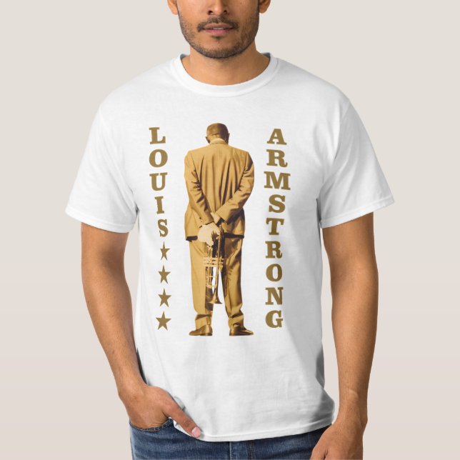 Camiseta Louis Armstrong (Frente)