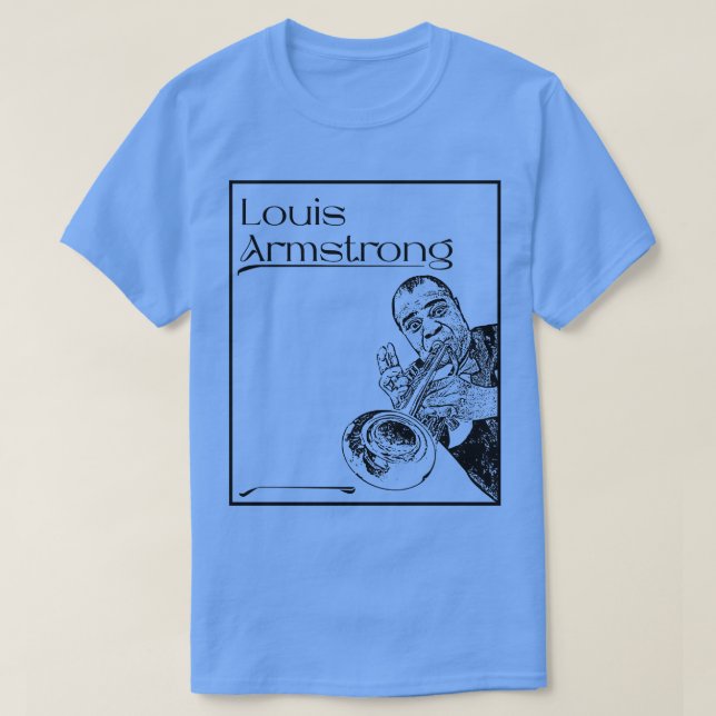 Camiseta Louis armstrong (Frente do Design)