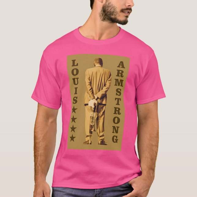 Camiseta Louis Armstrong (Frente)