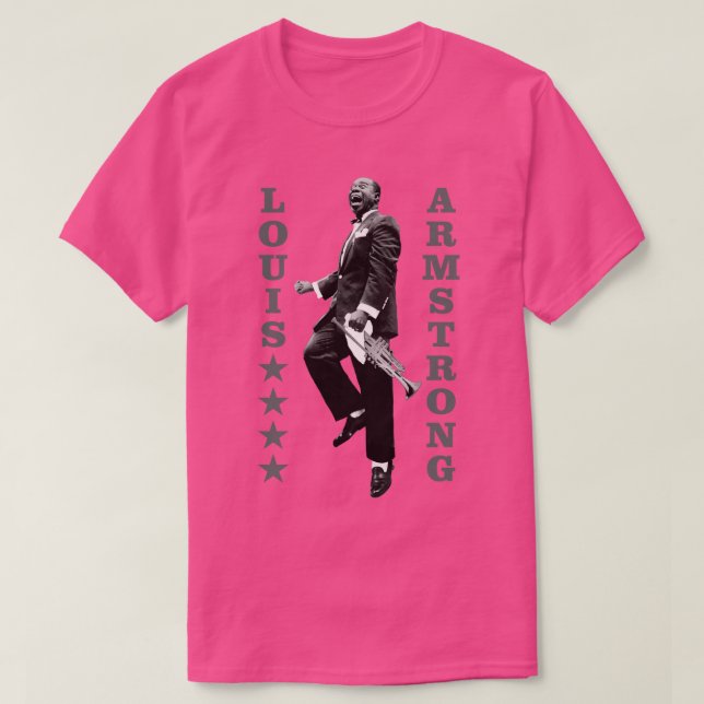 Camiseta Louis Armstrong 2 (Frente do Design)