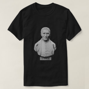 Camiseta Louis Braille Portrait