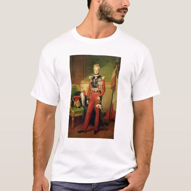 Camiseta Louis-Charles-Philippe do duque de Orleans de (Frente)