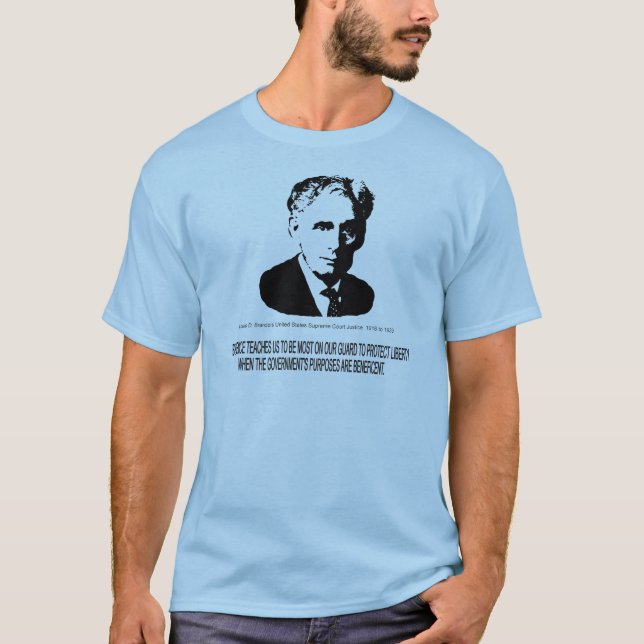 Camiseta Louis D. Brandeis (Frente)