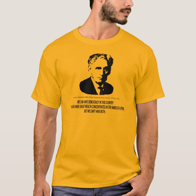 Camiseta Louis D. Brandeis Um (Frente)