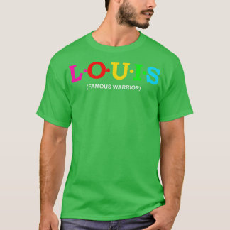 Camiseta Louis famoso guerreiro