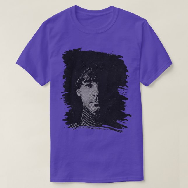 Camiseta Louis Tomlinson - poster (Frente do Design)
