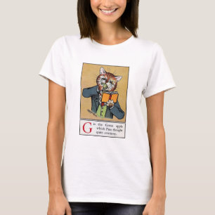 Camiseta Louis Wain, Gato Engraçado